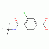 3-Chloro-4-(N-tert-butylcarbamoyl)benzeneboronic acid 98%