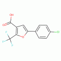5-(4-Chlorophenyl)-2-(trifluoromethyl)-3-furoic acid, 97%