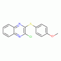 2-Chloro-3-[(4-methoxyphenyl)thio]quinoxaline