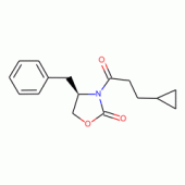 3-(3-Cyclopropyl-1-oxopropyl)-4(R)-(1-phenylmethyl)-2-oxazolidinone
