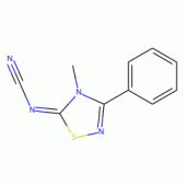 5-Cyanimino-4,5-dihydro-4-methyl-3-phenyl-1,2,4-thiadiazole