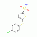 5-[(4-Chlorophenyl)thio]thiophene-2-sulphonamide