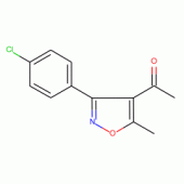 1-[3-(4-Chlorophenyl)-5-methylisoxazol-4-yl]ethan-1-one , 97%