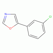 5-(3-Chlorophenyl)-1,3-oxazole 98%