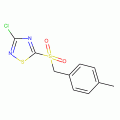 3-Chloro-5-(4-methylbenzylsulfonyl)-1,2,4-thiadiazole