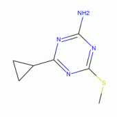 4-Cyclopropyl-6-(methylthio)-1,3,5-triazin-2-amine, 97%