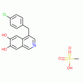 4-(4-Chlorophenylmethyl)-6,7-dimethoxyisoquinoline methanesulfonate (1:1), 99%