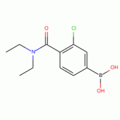 3-Chloro-4-(N,N-diethylcarbamoyl)benzeneboronic acid 98%
