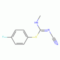 1-Cyano-2-(4-fluorophenyl)-3-methylisothiourea