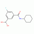 3-(Cyclohexylcarbamoyl)-5-fluorobenzeneboronic acid 98%
