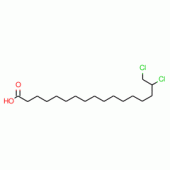 16,17-Dichloroheptadecanoic acid