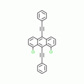 1,8-DICHLORO-9,10-BIS(PHENYLETHYNYL)-ANT HRACENE