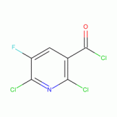 2,6-DICHLORO-5-FLUORO-3-PYRIDINECARBONY