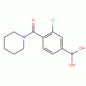 3-Chloro-4-(piperidin-1-ylcarbonyl)benzeneboronic acid 98%