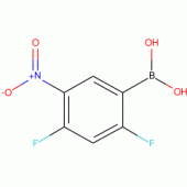 2,4-Difluoro-5-nitrobenzeneboronic acid 98%