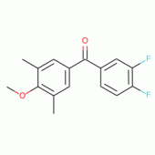3,4-Difluoro-3',5'-dimethyl-4'-methoxybenzophenone