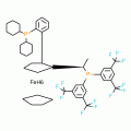 (R)-(+)-1-[(R)-2-(2'-Dicyclohexylphosphinophenyl)ferrocenyl]ethyldi(bis-3,5-trifluoromethylphenyl)phosphine,min.97%