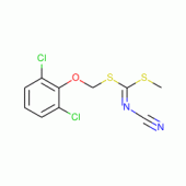 [(2,6-Dichlorophenoxy)methyl] methylcyanocarbonimidodithioate