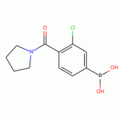 3-Chloro-4-(N-pyrrolidin-1-ylcarbonyl)benzeneboronic acid 97%