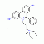3,8-Diamino-5-(3-diethylaminopropyl)-6-phenylphenanthridinium iodide methiodide