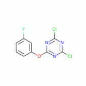2,4-Dichloro-6-(3-fluorophenoxy)-1,3,5-triazine