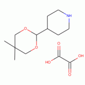 4-(5,5-Dimethyl-1,3-dioxan-2-yl)piperidine oxalate, 90%