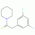 3',5'-Difluorobenzene acetyl piperidone thioamide