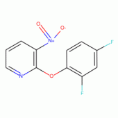 2-(2,4-Difluorophenoxy)-3-nitropyridine 97%