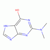 2-DIMETHYLAMINO-6-HYDROXYPURINE