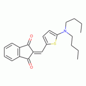 2-((5-(DIBUTYLAMINO)-2-THIENYL)METHYLENE )-1H-INDENE-1,3(2H)-DIONE