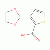 3-(1,3-Dioxolan-2-yl)-2-thiophenecarboxylic acid, 97%