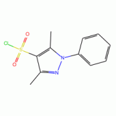 3,5-Dimethyl-1-phenyl-1H-pyrazole-4-sulfonyl chloride , Tech.