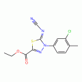 Ethyl 4-(3-chloro-4-methylphenyl)-5-cyanamide-4,5-dihydro-1,3,4-thiadiazole-2-carboxylate