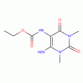 ETHYL (6-AMINO-1,2,3,4-TETRAHYDRO-1,3-DI ME THYL-2,4-DIOXO-5-PYRIMIDINYL)CARB, 99