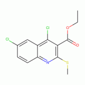 Ethyl 4,6-dichloro-2-(methylthio)quinoline-3-carboxylate, 97%