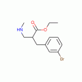 Ethyl 3-(3-bromo-phenyl)-2-methylaminomethyl-propionate