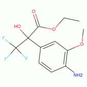 Ethyl 2-(4-amino-3-methoxyphenyl)-3,3,3-trifluoro-2-hydroxypropanoate , 97+%