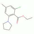 Ethyl 2-chloro-4-methyl-6-tetrahydro-1H-pyrrol-1-ylbenzoate , 97%