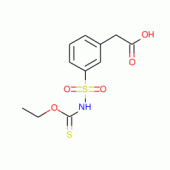 3-Ethoxythiocarbonylsulfamyl-phenyl Acetic Acid