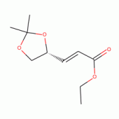 Ethyl (R)-(#)-3-(2,2-dimethyl-1,3-dioxolan-4-yl)-trans-2-propenoate, 97%