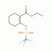 Ethyl 2-(trifluoromethylsulfonyloxy)-1-cyclohexene-1-carboxylate