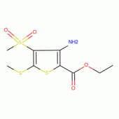 Ethyl 3-amino-4-(methylsulfonyl)-5-(methylthio)thiophene-2-carboxylate, 97%