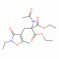 Ethyl 2-Acetamido-2-ethoxycarbonyl-3-(2-ethyl-5-methyl-3-oxoisoxazolin-4-yl)propionate