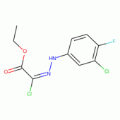 Ethyl 2-chloro-2-[2-(3-chloro-4-fluorophenyl)-hydrazono]acetate