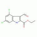 Ethyl 4,6-dichloro-3-formyl-1H-indole-2-carboxylate , 97%
