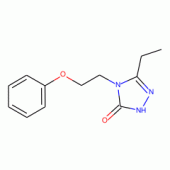 5-乙基-4-(2-苯氧基乙基)-1,2,4-三氮唑-3-酮