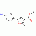 Ethyl 5-(4-aminophenyl)-2-methyl-3-furoate