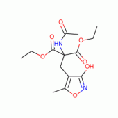 Ethyl 2-Acetamido-2-ethoxycarbonyl-3-[3-hydroxy-5-methylisoxazol-4-yl]propanoate