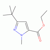 Ethyl 3-(tert-butyl)-1-methyl-1H-pyrazole-5-carboxylate , 97%