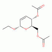 ETHYL 4,6-DI-O-ACETYL-2,3-DIDEOXY-ALPHA- D-ERYTHRO-HEX-2-ENOPYRANOSIDE, 99%